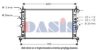 AKS DASIS 151320N Radiator, engine cooling